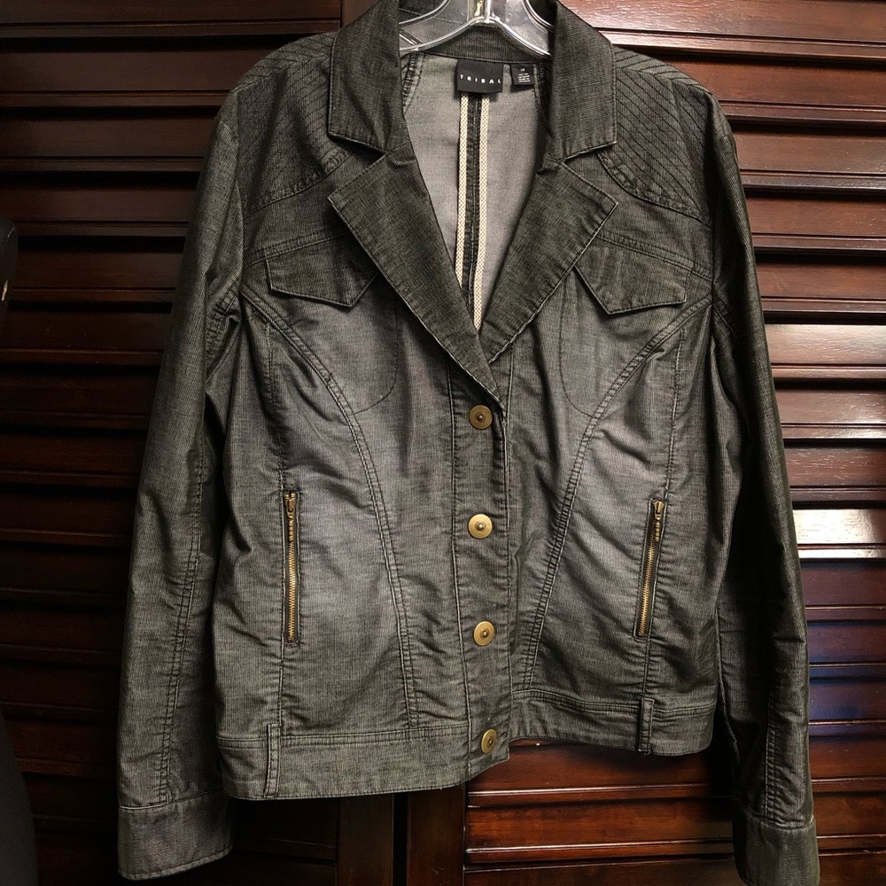 Tribal Lightweight Jacket Velvety Corduroy 14